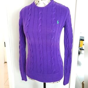 Vintage 90s Ralph Lauren Cable Sweater
